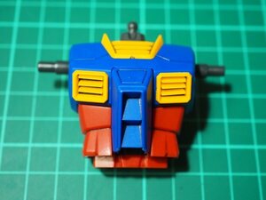 ☆AAJ13☆ジャンク★バンダイ MG 1/100 ガンダム Ver.1.5 胸部のみ（墨入れ・トップコートあり） ジャンク部品取り 完成品