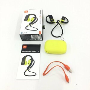 JBL　ワイヤレスイヤホン　ENDURANCE JUMP　付属品　箱付き　通電〇【CIACB026】