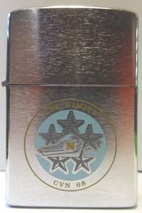 82年’レギュラー ZIPPO USS NIMITZ CVN 68 美品