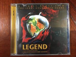 ◆サントラ輸入盤中古◆ 　LEGEND Score /Jerry Goldsmith　『レジェンド- 光と闇の伝説/ ジェリー・ゴールドスミス』廃盤　希少