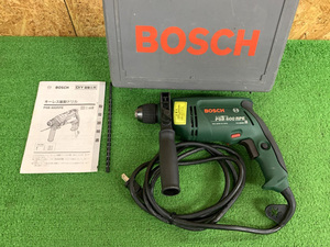 【中古品】ボッシュ/BOSCH　キーレス振動ドリル　PSB600RPE　最大コンクリφ16mm　h411