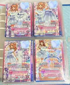 アイカツカード　スピリチュアルアクアコーデ　香澄真昼　早乙女あこ