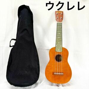 ▲美品 ALA MOANA アラモアナ ソプラノ ウクレレ UK-100/CS【OTYO-310】