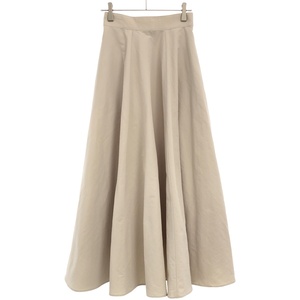 CLANE クラネ 21AW Volume Flare Skirt ボリュームフレアマキシスカート 11109-6182 クリーム 0 IT3ZZRPWWHZ4