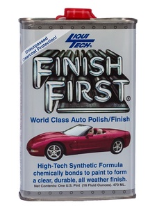 Finish First Auto Polish LIQUI TECH 16oz(473ml) フィニッシュファースト ● リキッドグラス / Liquid Glass LG100と同等品　 ●