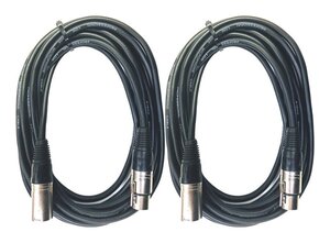 即決◆新品◆送料無料TRUE DYNA TDXLR-05/2本セット 格安マイクケーブル 長さ:5M (XLR-XLR:XLR(メス) /XLR(オス))/メール便