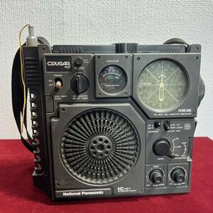 3棚004 BCLラジオ National COUGAR No.7 RF-877/ 3バンドレシーバー(FM/MW/SW) ジャンク