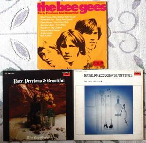 【MP029】THE BEE GEES 「Rare, Precious & Beautiful Vol.1/Vol.2/Vol.3」(3枚セット), 68 GERMANY / 69 JPN / 69 JPN Compilation