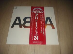 ABBA/アバ・グレイテスト・ヒッツ 24/2LP/日本盤帯ライナー付