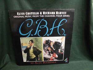 ELVIS COSTELLO & RICHARD HARVEY/ORIGINAL MUSIC FROM THE CHANNEL FOUR SERIES:G.B.H.●LP