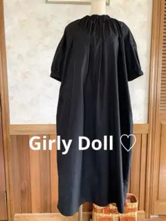 Girly Doll バックジッパーワンピース♡