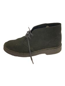 Clarks◆チャッカブーツ/25.5cm/BLK/スウェード/11826