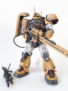 ザクⅠスナイパータイプMG1/100.改修.塗装済み.完成品