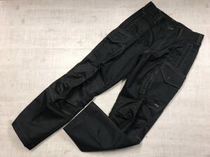 HYBRID TOUGH CORDURA パワーテックスプラス × コーデュラ ワーク 作業着 カーゴ パンツ ボトムス メンズ マルチポケット 76 黒