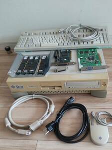 【ジャンク・Junk】Sun Microsystems Ultra 5, 富士通のOEM，付属品あり，起動しません