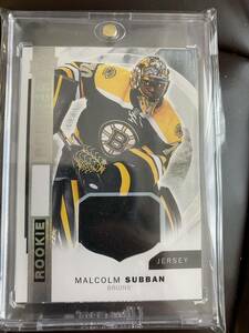 UPPERDECK2015-2016PREMIERHOCKEYMALCOLMSUBBANジャージNHLトレカ