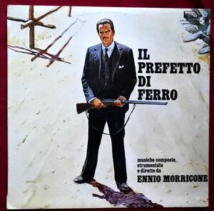 0( =^・_・^)=〇☆伊盤オリジナルLP☆鉄人長官★エンニオ・モリコーネ★Il Prefetto di Ferro★Ennio Morricone★★★☆