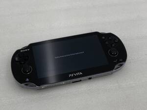 7/45☆SONY　PS VITA　PCH-1100　32GB　ブラック　初期化済み　写真追加あり☆C1