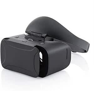 エレコム VRゴーグル VRヘッドセット 【ブルーライトカット40%】 ピント調節 目幅調節 ハードバンド ブラック VRG-GV