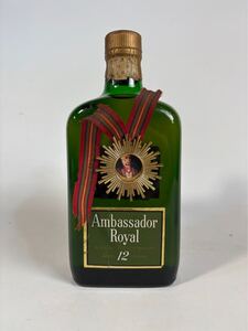 古酒 Ambassador Royal BLENDED SCOTCH WHISKY AGED12YEARS ロイヤル アンバサダー 12年 ウィスキー ウイスキー 