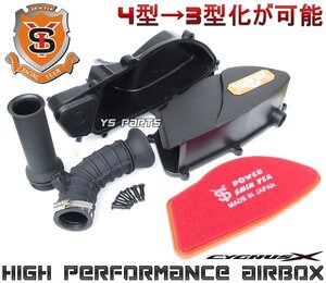 【正規品】SHIN YEA(シンヤ)4型/5型→3型化高効率エアクリボックス36mmシグナスX 4型[BF9国内/2UB台湾]シグナスX 5型[B8S国内/B2J台湾]