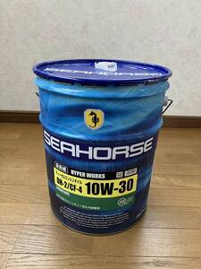 SEAHORSE　シーホース　ハイパーワークス　10W-30　DH-2/CF-4　20L　フルシンセティックディーゼルエンジンオイル　全合成油