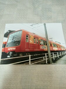 伊予鉄道　郊外電車　みきゃん電車写真