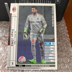 ◆WCCF 2015-2016 ディエゴ・ロペス Diego LOPEZ AC Milan◆