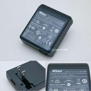 Nikon 純正 本体充電ACアダプター EH-68P 5V 0.5A [1223]