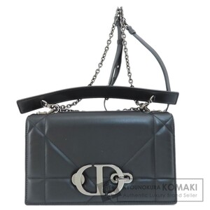 CHRISTIAN DIOR クリスチャンディオール ロゴ 2WAY ショルダーバッグ カーフ レディース 中古