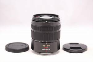 極上品☆Panasonic LUMIX G VARIO 45-150mm F4.0-5.6 ASPH. MEGA O.I.S. H-FS45150 ブラック #9829