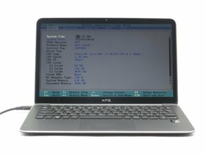 中古　DELL　XPS　13-L321X　COREi7　2637M 1.7GHZ　4GB　13型 ノートパソコン　BIOSまで表示　詳細不明　　ジャンク扱い 　送料無料