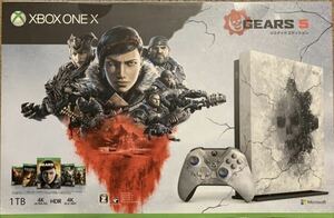 送料無料 新品 未使用 マイクロソフト Xbox One X 1TB Gears 5 リミテッド エディション ギアーズ オブ ウォー 本体