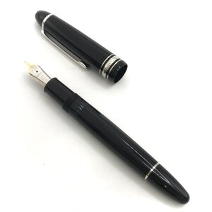 1円 美品 MONTBLANC モンブラン マイスター シュティック ペン先K14 585 万年筆 筆記用具 ペン ブラック 文房具 h275