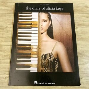 楽譜[ピアノ・ボーカル・ギター ダイアリー・オブ・アリシア・キーズ the diary of alicia keys : PIANO・VOCAL・GUITAR] 15曲 2ndアルバム