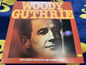 Woody Guthrie★中古LPイタリー盤「ウッディ・ガスリー～With Cisco Houston＆Sonny Terry」