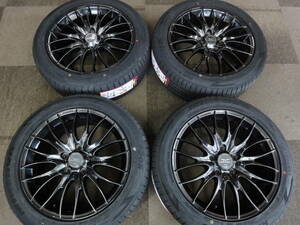 WORK　スティーズ　二クロス　17インチ　7J　IS50　PCD114.3-5H★TOYO中古タイヤ付き 205/50R17 ★ノア　ヴォクシー　アクセラ　等