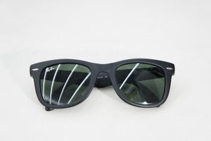 美品 正規RAY-BAN レイバン FOLDING WAYFARER RB 4105 601 フォールディング 折りたたみ サングラス 本物 黒524O