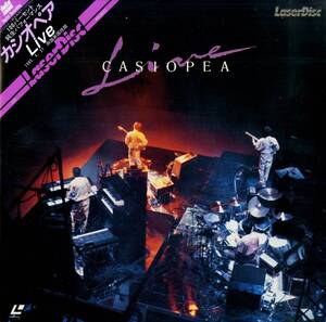 B00192583/LD/CASIOPEA (カシオペア)「Live / 1985.4.27. 両国新国技館」