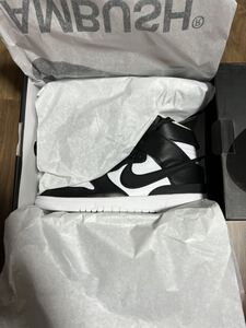 【新品未使用未着用タグ付き】NIKE × AMBUSH DUNK HIGH BLACK CU7544- 001 サイズ:US8.5 26.5㎝