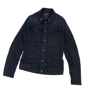 H774 G-STAR RAW ジースターロウ VODAN 3D SLIM JKT デニム ジージャン ジャケット 上着 ネイビー系 メンズ XS