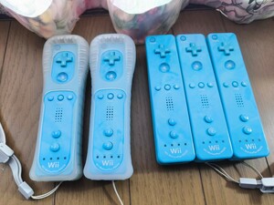 ★任天堂 Wiiリモコン モーションプラス 5個セット 動作未確認 