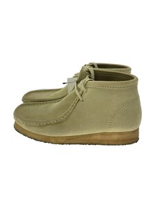 Clarks◆ブーツ/26.5cm/CRM/スウェード/26773