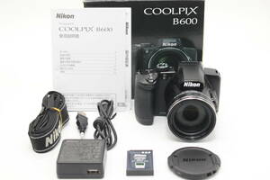 新品級 Nikon CoolPix B600 箱付き！充電器付き！