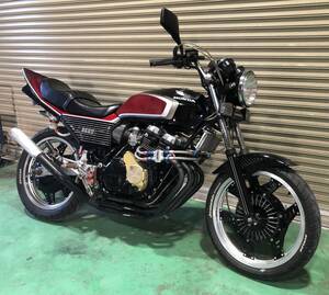 CBX400F 2型 書類付 国内物 黒赤 実動 FF FⅡ