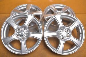 230627502947210　VIOLENTO　17×7J　+55　5穴　PCD114.3　ハブ径73mm　テーパー　4本セット