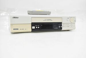 (841L 0618S14) １円～ Victor ビクター HR-B555 jazzberry ビデオデッキ VHS 映像機器 ビデオ レトロ 【動作確認済み】