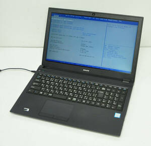 15.6インチ m-Book MB-F575SN1 ★ Core i7 7500U 2.7GHz / SSD 無し / メモリ 16GB / カメラ【BIOS確認可能 ジャンク品】】