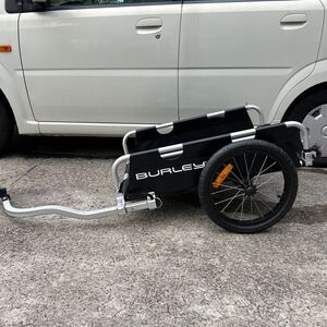 バーレー　サイクルキャリア　フラットベッド（FLATBED） 自転車用トレーラー　荷物　アルミフレーム　牽引　ホイール　タイヤ　