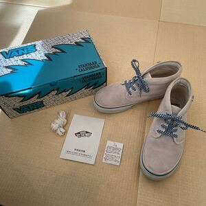 VANS×STANDARDCALIFORNIA V49CL SD CHUKKA WHITE スエード 27.0㎝ バンズ スタンダードカリフォルニア 別注